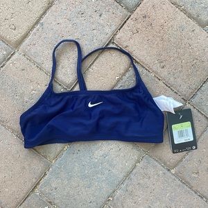 Nike Navy Blue Kids Swim Top